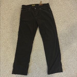 AG Adriano Goldschmied Men's Relaxed Black Jeans